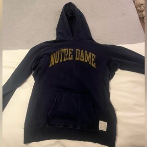 Notre Dame Navy Blue Hoodie